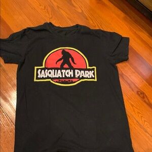 Sasquatch Park Black T-Shirt